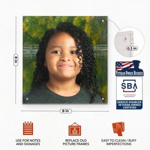 PixaMagnet - Magnetic Mounted (non-invasive) Frameless Photo/Art/Sign Display.